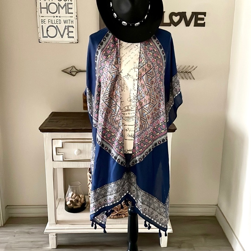 Soraya KIMONO, NAVY - Picture 3 of 6